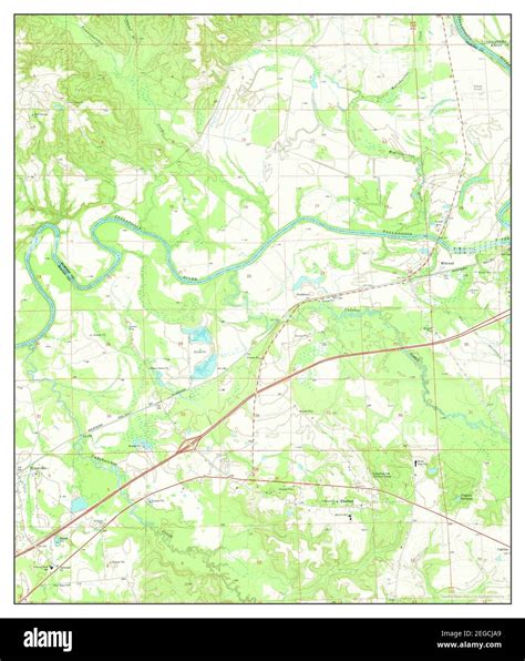Shorter Alabama Map 1971 124000 United States Of America By