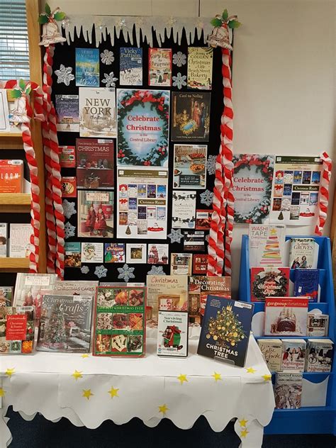 Christmas Book Display At The Central Library Dublin City Libraries