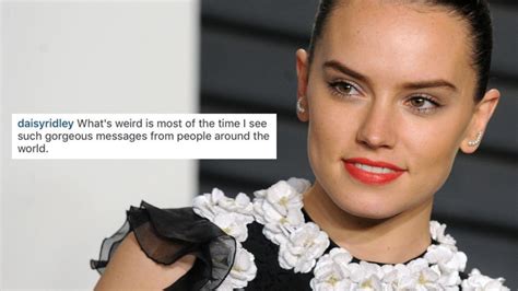 Star Wars Actress Daisy Ridley Shuts Down Body Shamers With Epic