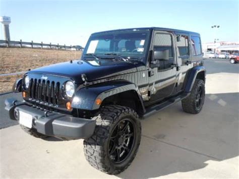 Jeep history 1997 tj sport 4.0 liter manual 2012 jk rubicon manual 2016 rubicon unlimited auto (current). 2012 JEEP WRANGLER SAHARA UNLIMITED 4DR LIFTED CUSTOM ...