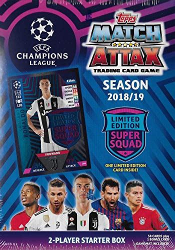 Removing paypal information from your account. 2018 2019 Topps UEFA Champions League Match Attax Soccer Trading Card Game Sealed Two Player ...