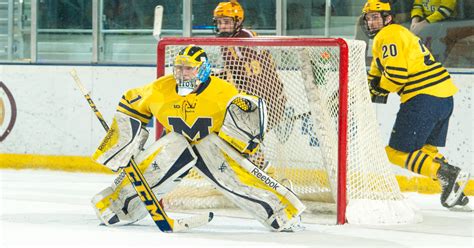Goalies May Be Key In Msu Michigan Hockey Clash
