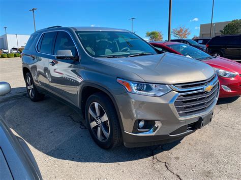 Pre Owned 2018 Chevrolet Traverse Fwd 4dr Lt Leather W3lt Fwd Sport