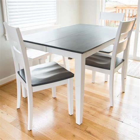 Get the best deal for solid wood dining room square tables from the largest online selection at ebay.com. The Perfect Grey Wood Stain - Dining Table Makeover - The ...