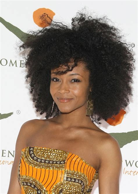 Always shows how much fun a short style can. In Praise Of Celebrities With Natural Hair ...