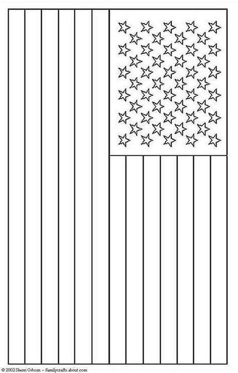 american flag coloring pages    print