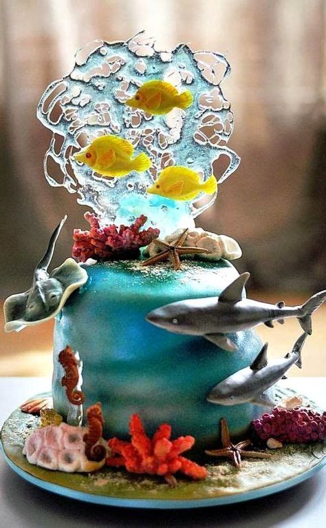 25 Underwater Cakes Ideas In 2021 Sea Cakes Ocean Cakes Themed Cakes