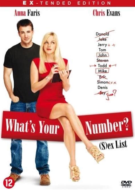 What S Your Number Dvd Dvd Chris Evans Dvd S