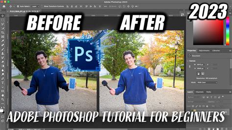 How To Edit Photos In Adobe Photoshop 2023 As A Complete Beginner In 3