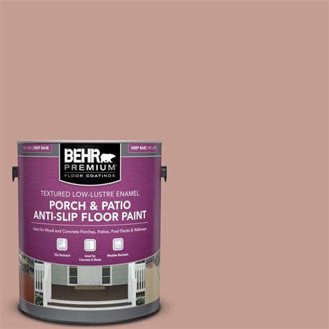 Behr Premium 1 Gal S170 4 Retro Pink Textured Low Lustre Enamel
