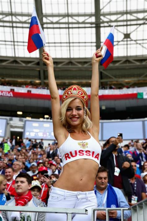 The Most Beautiful Russian Football Fan Happens To Be A Pornstar