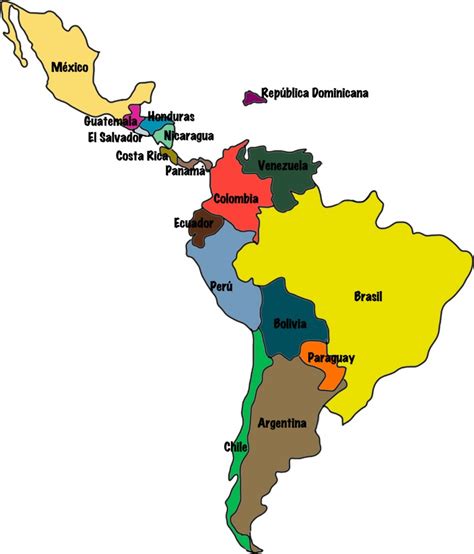 Geograf A De Am Rica Divisi N De Am Rica