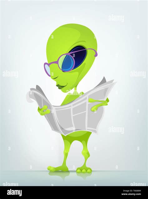 Funny Alien Stock Photo Alamy
