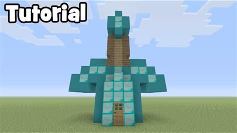 Minecraft Tutorial: How To Live Inside a Diamond Sword! "Diamond Sword
