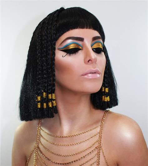 Cleopatra 31 Days Of Halloween Makeup And Model Ingrid M Rivera Ig