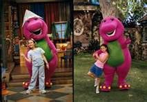 There's the era of the mickey mouse club, then there's demi lovato and selena gomez on barney and friends. Selena Gomez