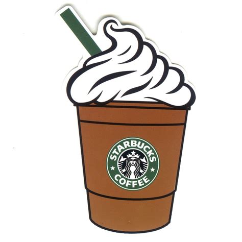 Starbucks Clipart Sticker Starbucks Sticker Transparent Free For