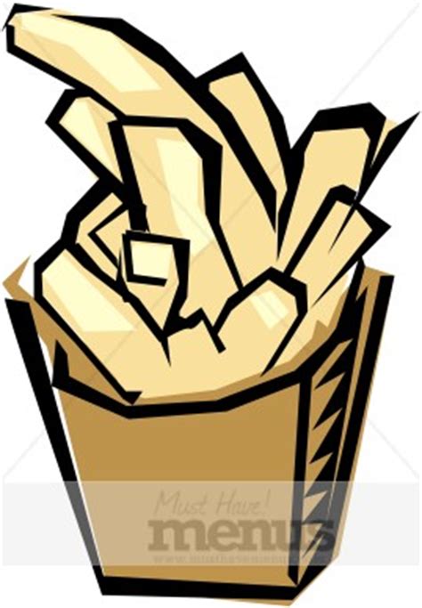 French Fries Clipart | Fast Food Clipart