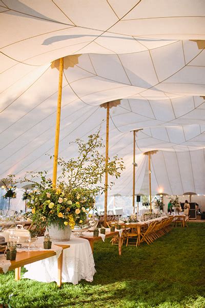 Outdoor Tent Reception Elizabeth Anne Designs The Wedding Blog