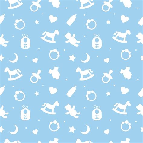 Blue Background Designs For Babies