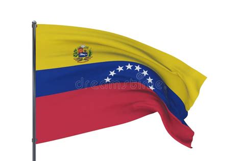 3d Illustration Waving Flags Of The World Flag Of Venezuela