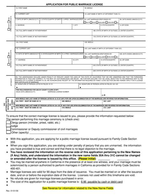 Contra Costa County Marriage License Fill Out And Sign Online Dochub