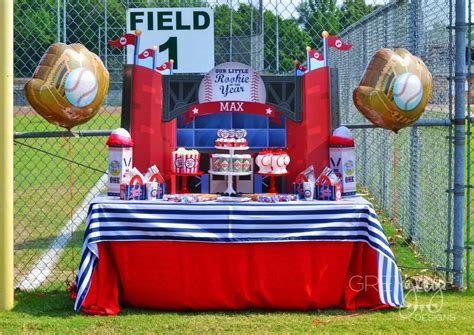 Baseball Birthday Party Ideas Photo 1 Of 52 Catch My Party
