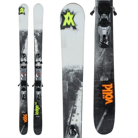 Volkl Ledge Skis Bindings Used 2010 Evo