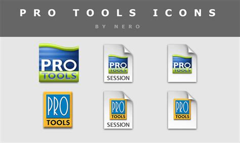 Pro Tools Icons By Nero120 On Deviantart