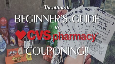 Ultimate Beginners Guide To Cvs Couponing Youtube