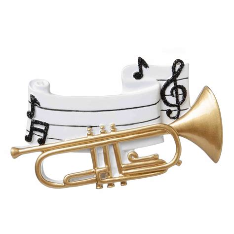 Trumpet Music Ornament Winterwood Gift Christmas Shoppes