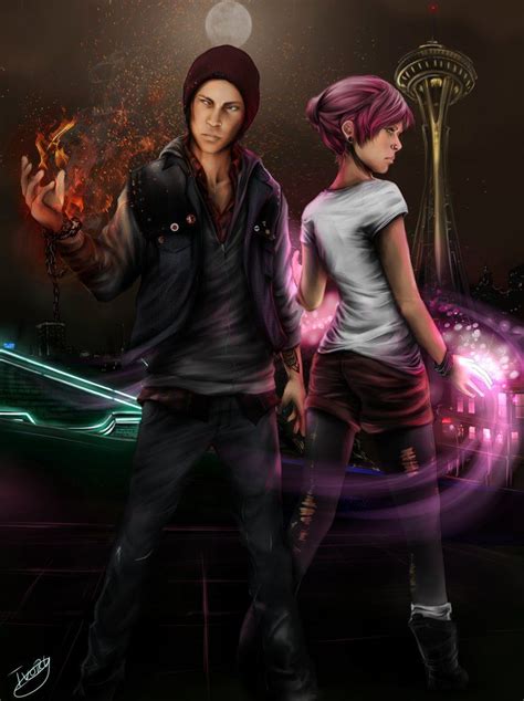 Infamous Second Son Infamous First Light Delsin Rowe
