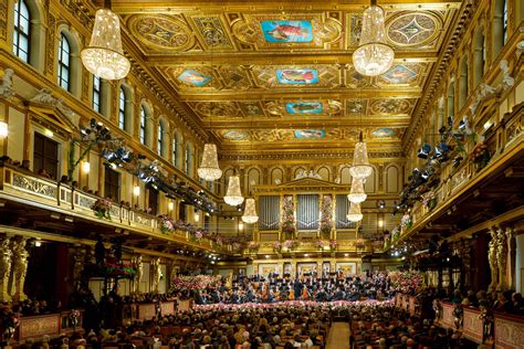 Neujahrskonzert Der Wiener Philharmoniker In Wien Österreich Franks