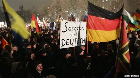 Who Goes To German Pegida Anti Islamisation Rallies BBC News