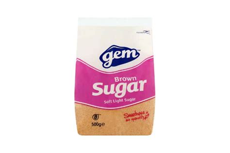 Gem Soft Light Brown Sugar 3kg Spice Retail