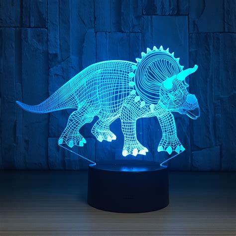 Buy Herbivorous Dinosaurs 3d Led Lamp Night Lights