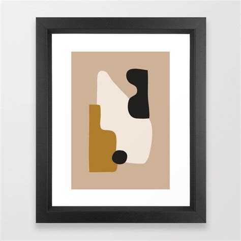 Buy Abstract Minimal 16 Framed Art Print By Thindesign Worldwide