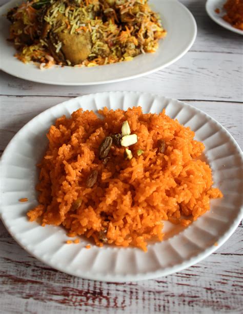Zarda Pakistani Sweet Rice Recipe The Spice Mess Recipe Indian