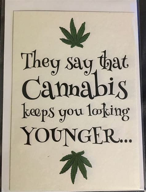 Eco Friendly Dope Cards Hemp Cannabis Funny Birthday Card Etsy