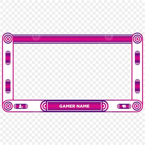 Twitch Screen Overlay White Transparent Pink Bubble Twitch Screen 65910