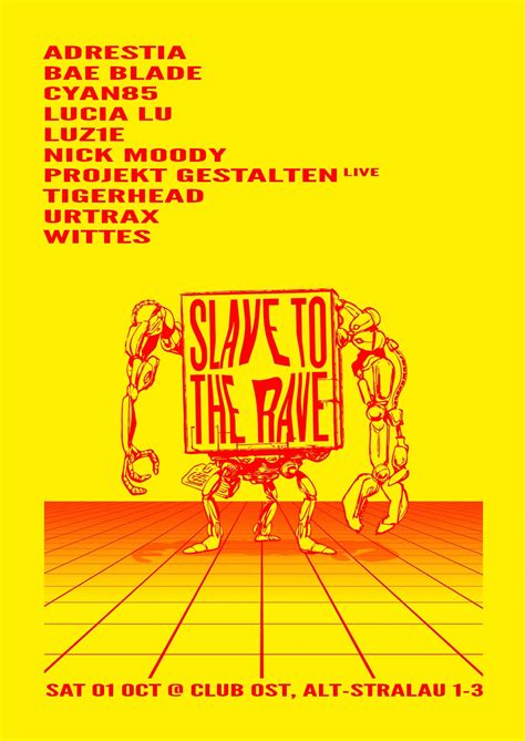 01st october 2022 slave to the rave 21 club ost berlin germany novafuture blog