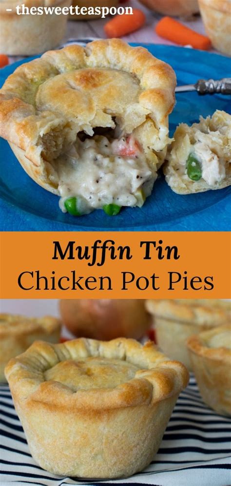 Muffin Tin Chicken Pot Pies Homemade Chicken Pot Pie Homemade Pot