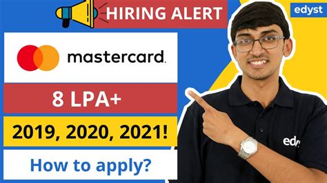 Mastercard Jobs | Hiring Alert | Edyst - YouTube