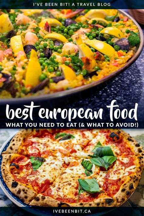 Top 10 European Foods And The Additional Eats You Need To Try I Ve Been Bit A Travel Blog