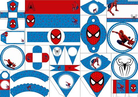 Kit De Spiderman Para Imprimir Gratis Oh My Fiesta Friki