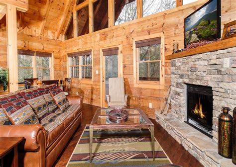 It is like sitting in the middle of a state park. Pigeon Forge Cabins - American Heartland
