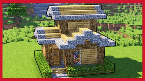 Minecraft Come Fare Una Casa Della Foresta Youtube