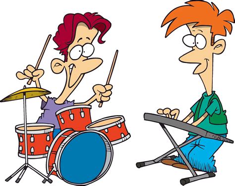 Get Creative With Band Group Clipart