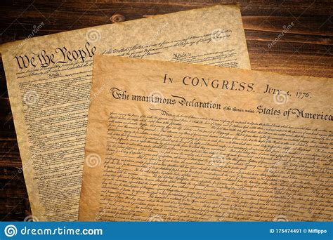 American Founding Documents The Constitution And Declaration Of