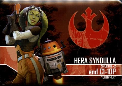 Star Wars Imperial Assault Hera Syndulla And C1 1op English
